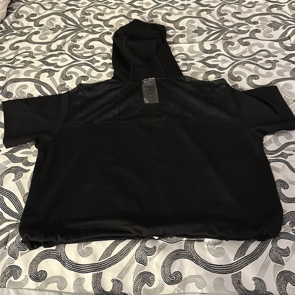 Womens DKNY sport mesh hoodie - Picture 2 of 2